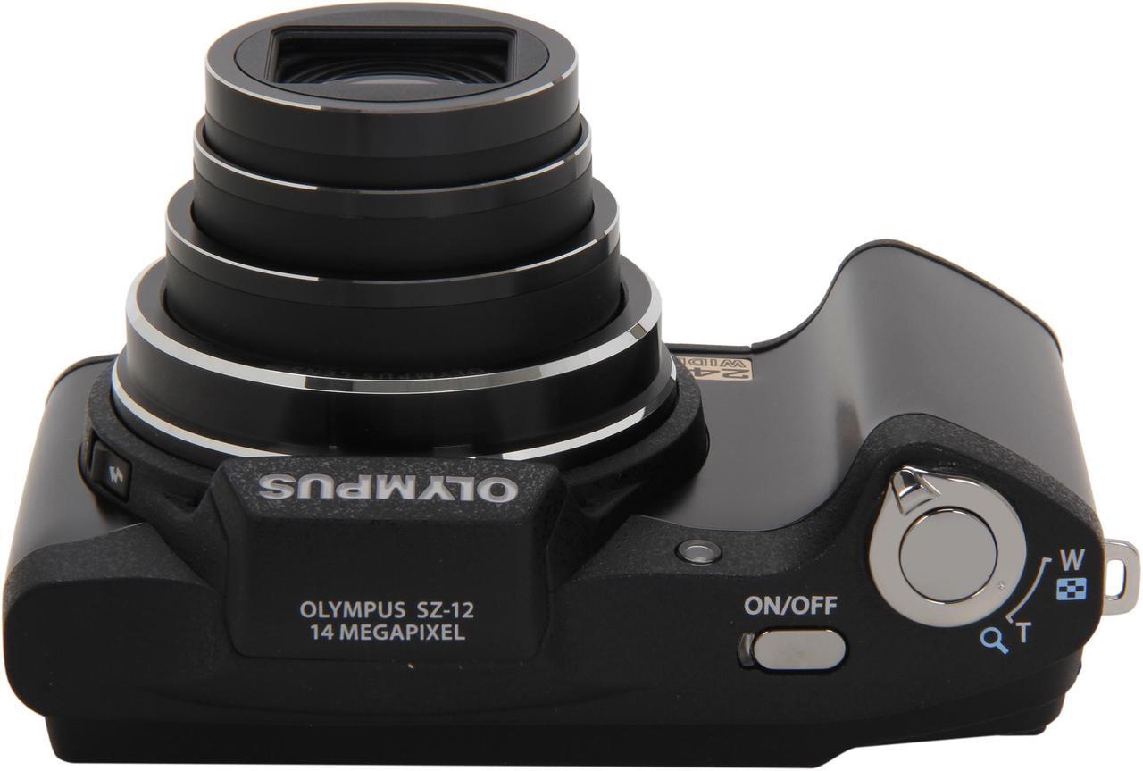 Alt view image 6 of 9 - OLYMPUS SZ-12 Black 14 MP 24X Optical Zoom 25mm Wide Angle Digital Camera HDTV Output