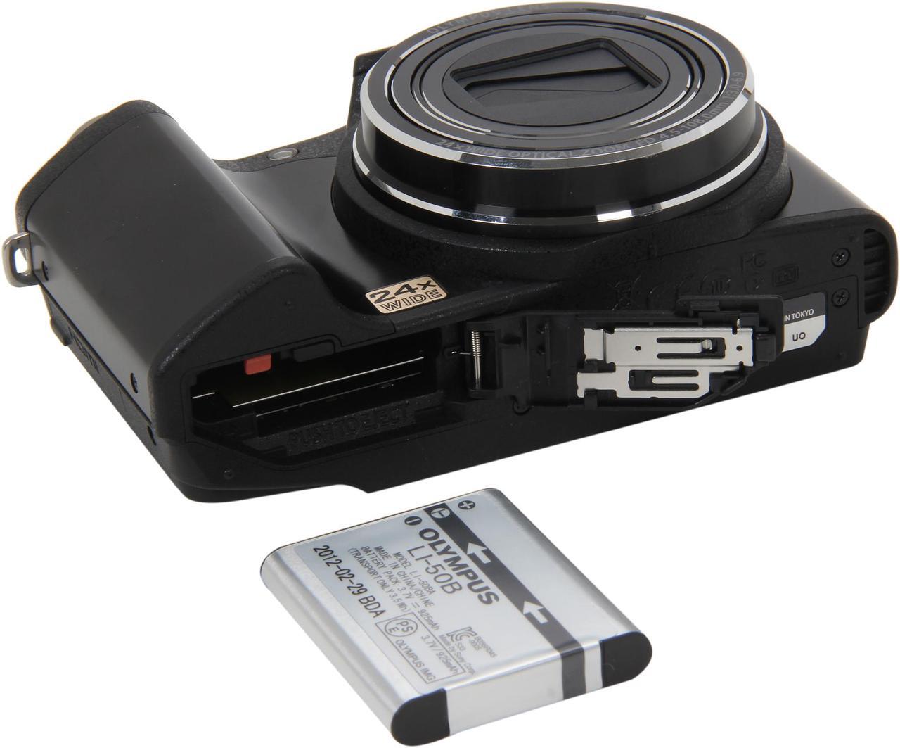Alt view image 8 of 9 - OLYMPUS SZ-12 Black 14 MP 24X Optical Zoom 25mm Wide Angle Digital Camera HDTV Output