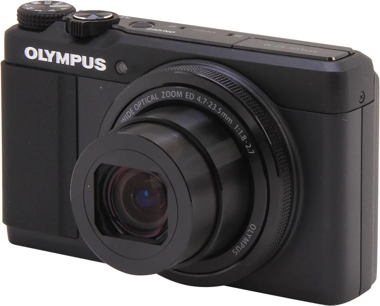 Main image of OLYMPUS Stylus XZ-10 Black 12 MP 5X Optical Zoom Digital Camera HDTV Output
