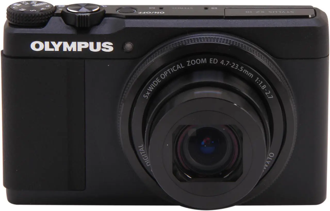 Alt view image 3 of 9 - OLYMPUS Stylus XZ-10 Black 12 MP 5X Optical Zoom Digital Camera HDTV Output