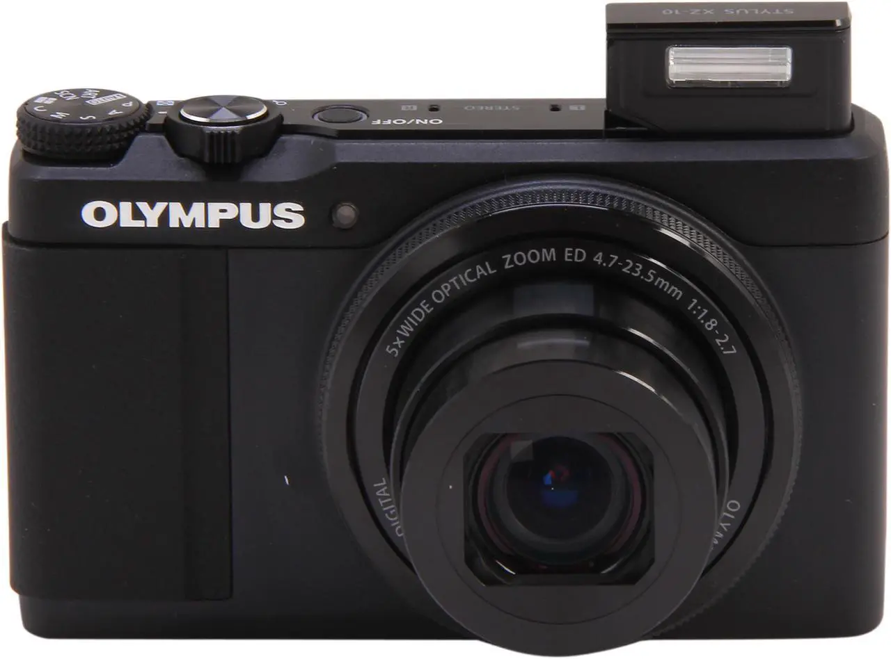 Alt view image 7 of 9 - OLYMPUS Stylus XZ-10 Black 12 MP 5X Optical Zoom Digital Camera HDTV Output