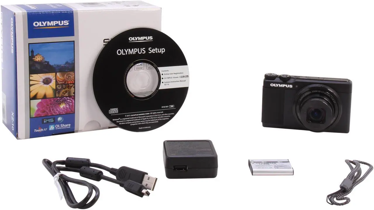 Alt view image 10 of 9 - OLYMPUS Stylus XZ-10 Black 12 MP 5X Optical Zoom Digital Camera HDTV Output