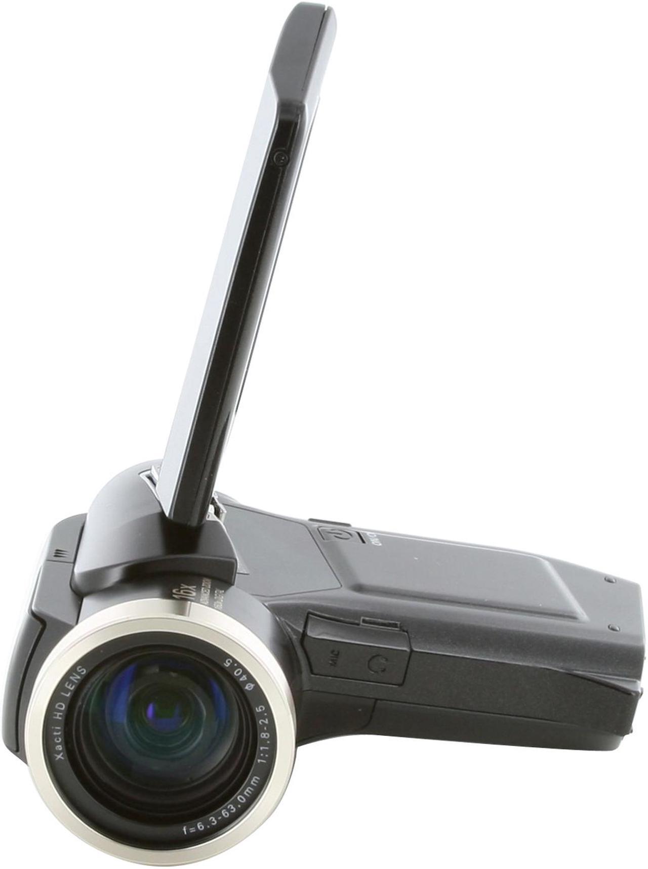 Alt view image 9 of 15 - SANYO Xacti VPC-HD2000 Black 1/2.5" CMOS 10x Optical Full HD Dual Camera -  International Model, no US Warranty. Covered only under Newegg's 30 Day Return Policy