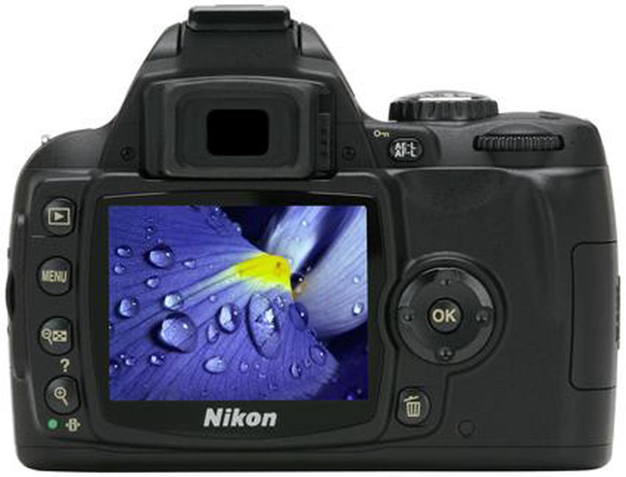 Alt view image 4 of 13 - Nikon D40 Black 6.1 MP Digital SLR Camera w/AF-S DX NIKKOR ED 18-55mm f/3.5-5.6G II Lens