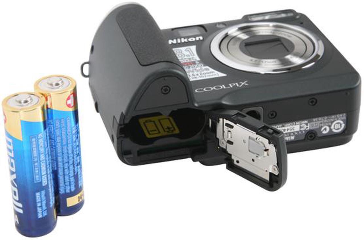 Alt view image 11 of 12 - Nikon Coolpix P50 Black 8.1 MP 2.4" 115K LCD 3.6X Optical Zoom 28mm Wide Angle Digital Camera