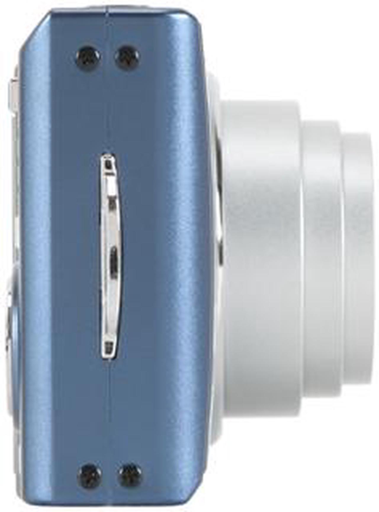 Alt view image 6 of 12 - Nikon CoolPix S550 Cool Blue 10.0 MP 5X Optical Zoom Digital Camera