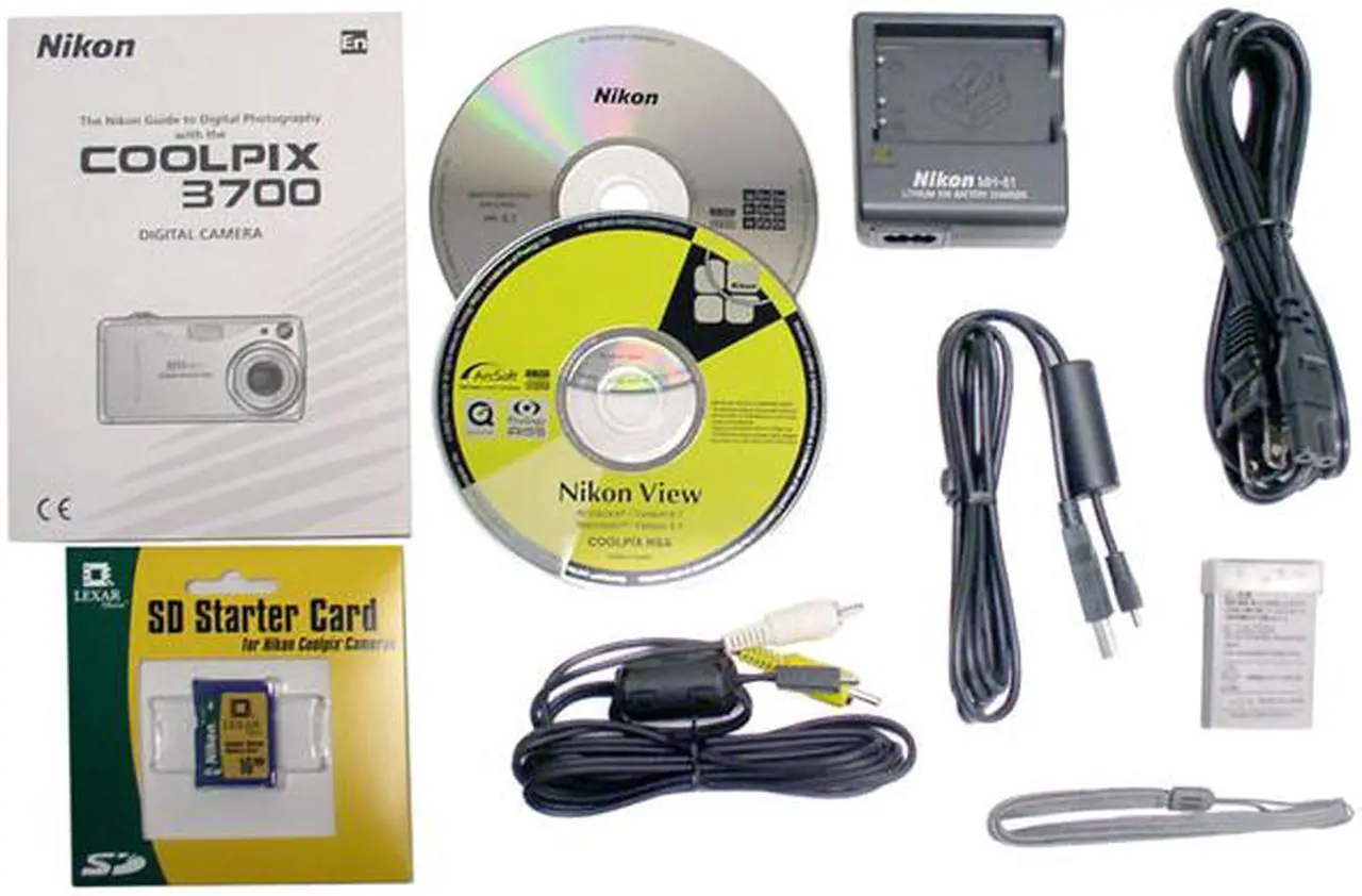 Alt view image 8 of 9 - Nikon COOLPIX 3700 Silver 3.2MP 3X Optical Zoom Digital Camera