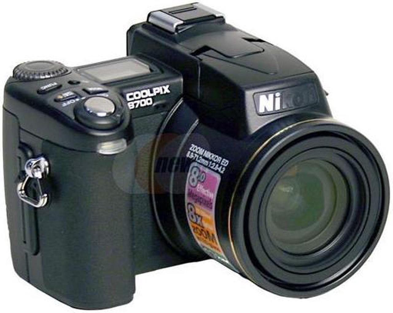 Main image of Nikon Coolpix 8700 Black 8.0MP 8X Optical Zoom Digital Camera