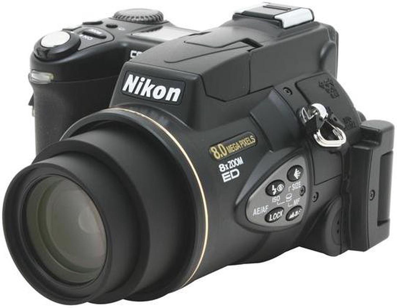 Alt view image 3 of 11 - Nikon Coolpix 8700 Black 8.0MP 8X Optical Zoom Digital Camera