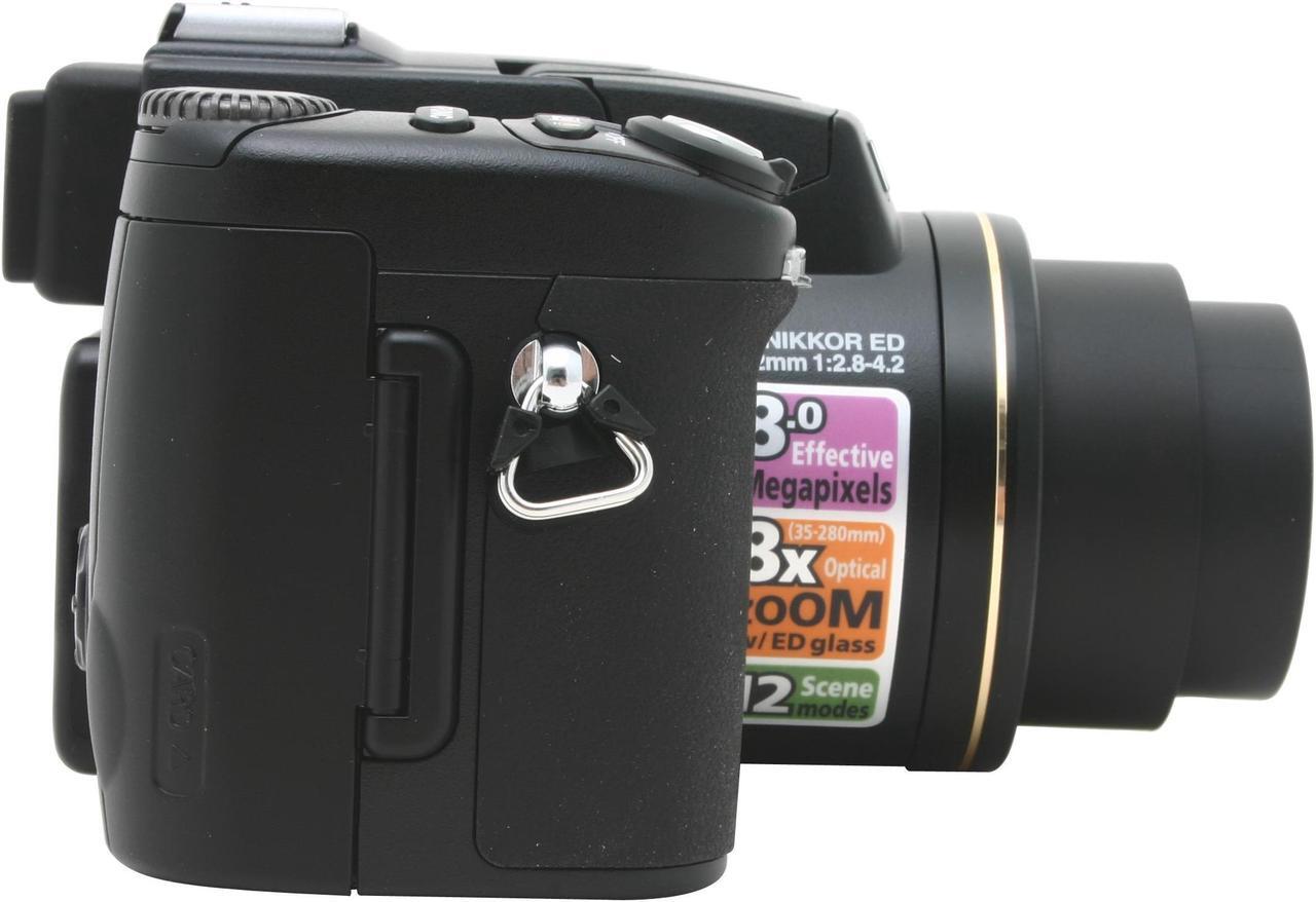 Alt view image 5 of 11 - Nikon Coolpix 8700 Black 8.0MP 8X Optical Zoom Digital Camera
