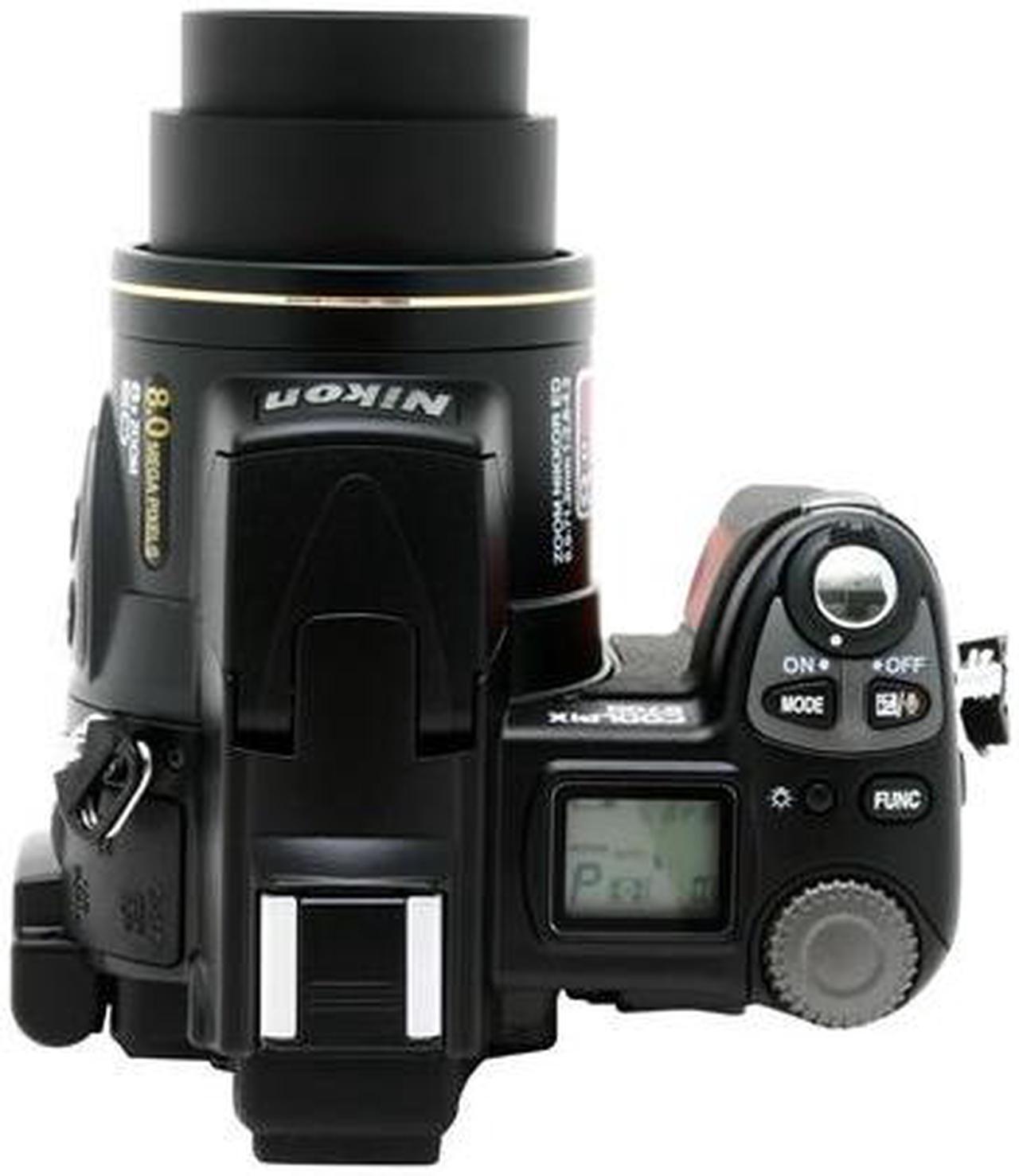Alt view image 8 of 11 - Nikon Coolpix 8700 Black 8.0MP 8X Optical Zoom Digital Camera