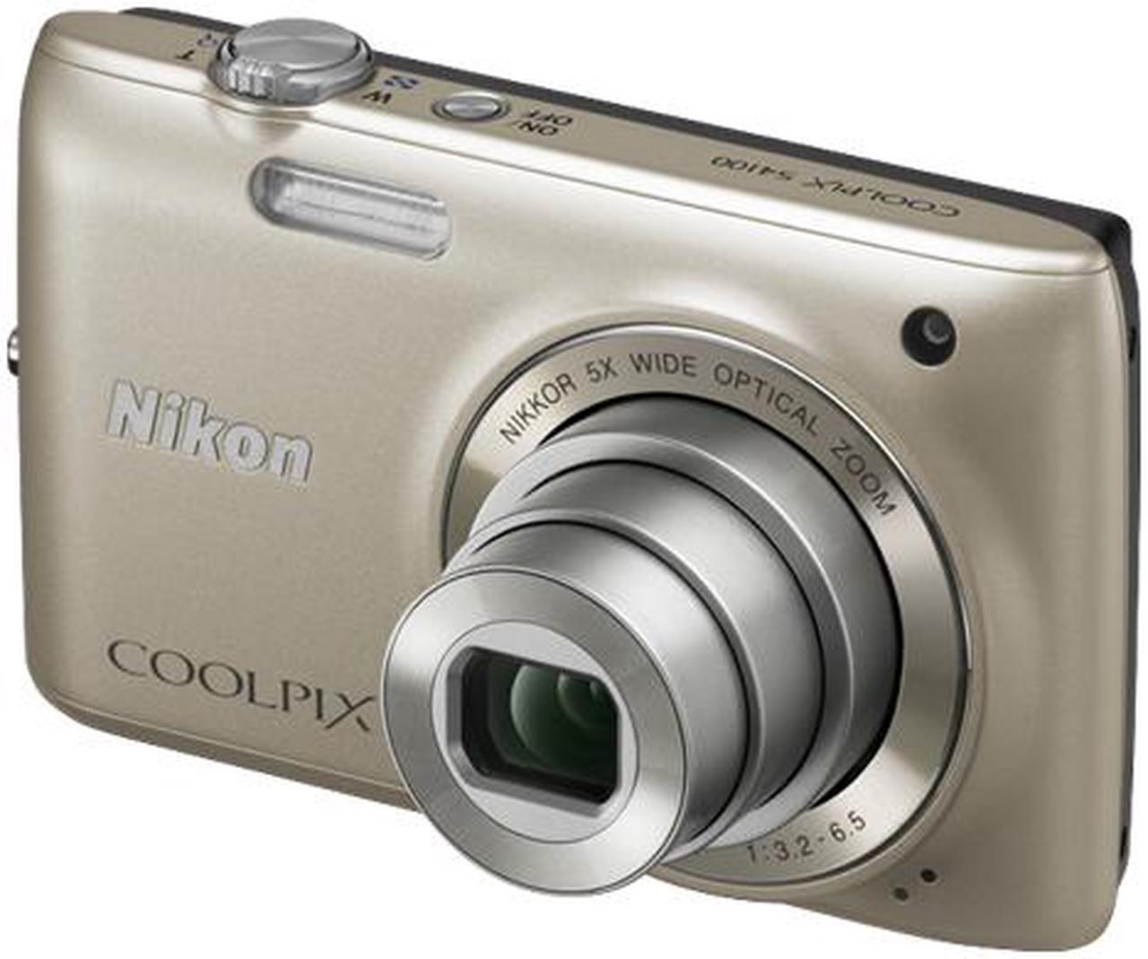 Main image of Nikon Coolpix S4100 Silver 14 MP 5X Optical Zoom Digital Camera