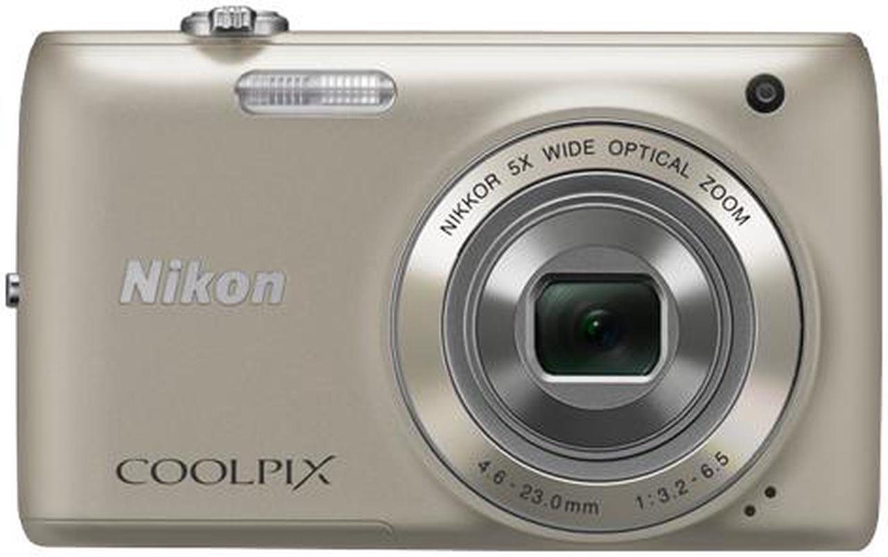Alt view image 2 of 4 - Nikon Coolpix S4100 Silver 14 MP 5X Optical Zoom Digital Camera