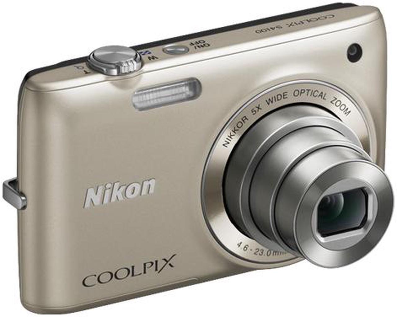 Alt view image 3 of 4 - Nikon Coolpix S4100 Silver 14 MP 5X Optical Zoom Digital Camera