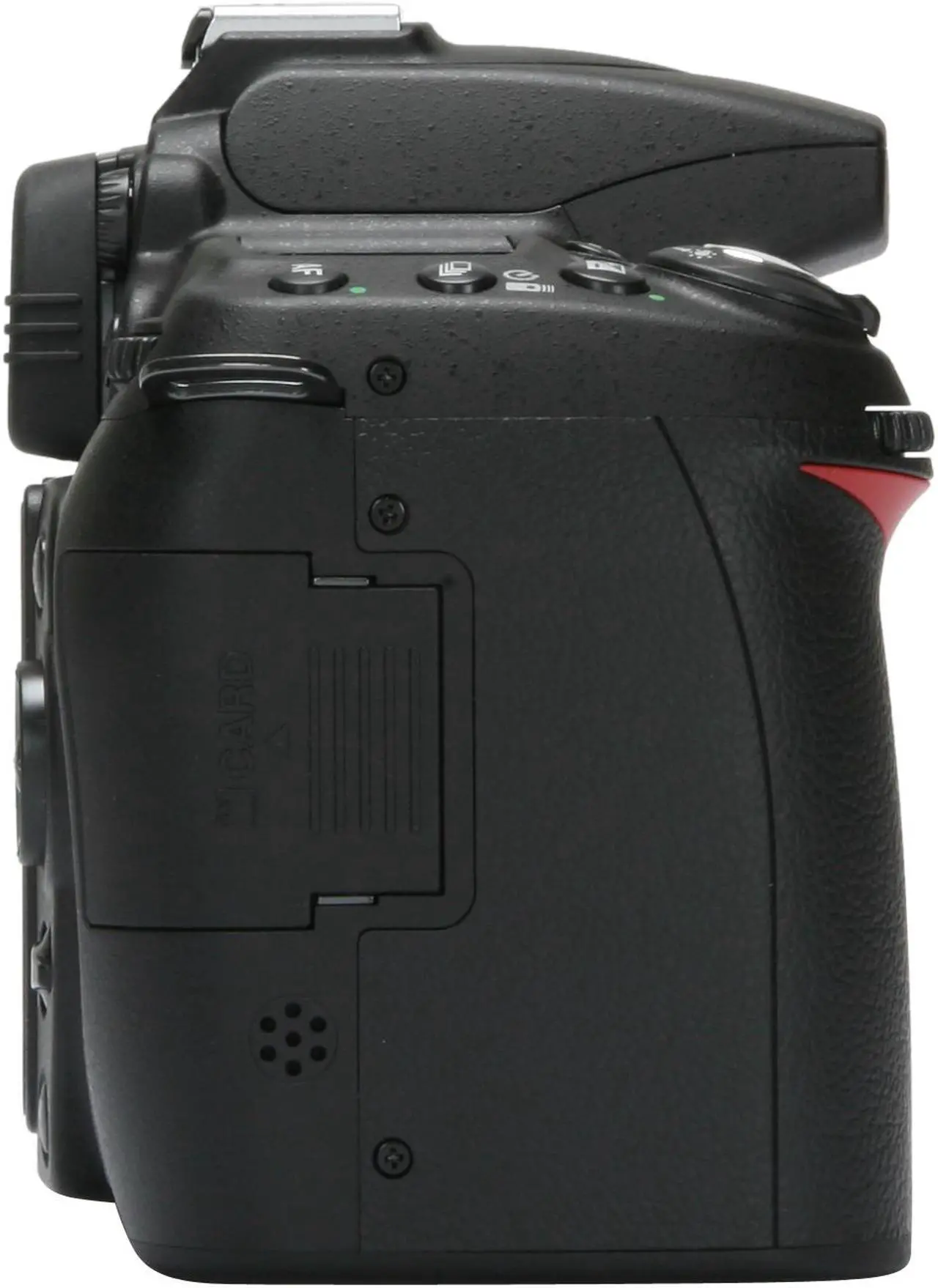 Alt view image 6 of 13 - Nikon D90 Black 12.3 MP Digital SLR Camera - Body Only