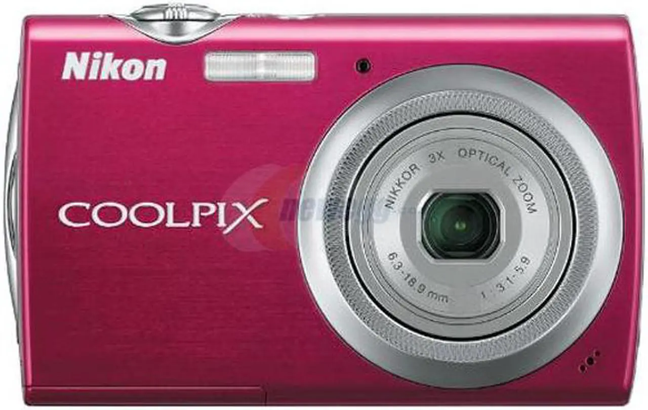 Open Box Nikon COOLPIX S230 Gloss Red 10.0 MP Digital Camera