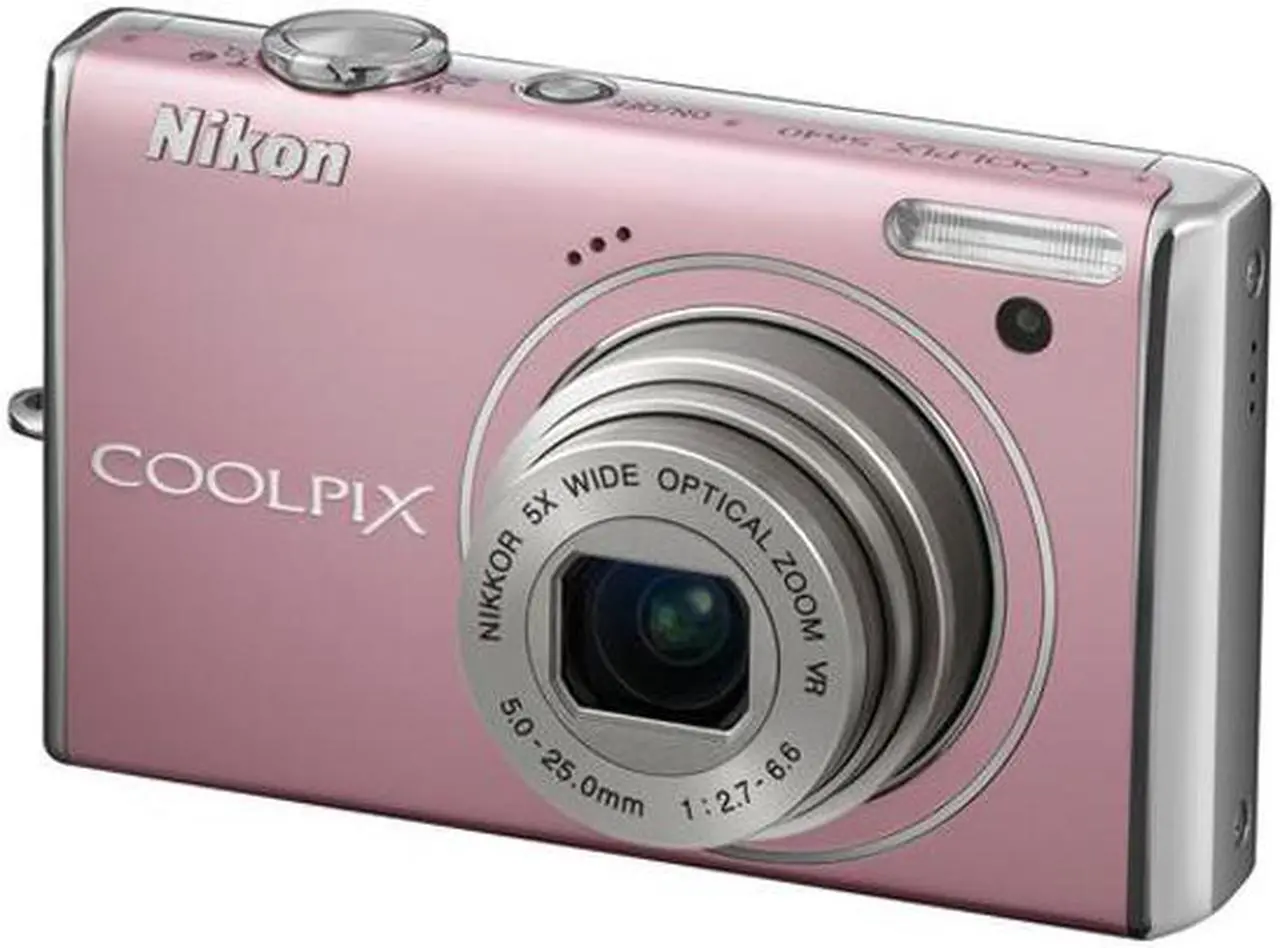 Nikon Coolpix S640 Rose – Appareil Photo Compact 12.2MP, Zoom Optique 5x, Reconditionné