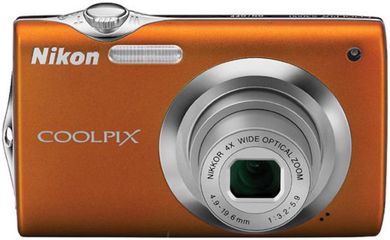 Alt view image 2 of 6 - Nikon COOLPIX S3000 Orange 12.0 MP 4X Optical Zoom 27mm Wide Angle Digital Camera
