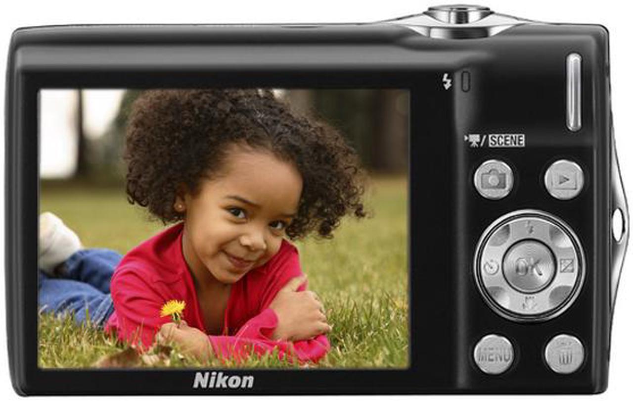Alt view image 5 of 6 - Nikon COOLPIX S3000 Orange 12.0 MP 4X Optical Zoom 27mm Wide Angle Digital Camera