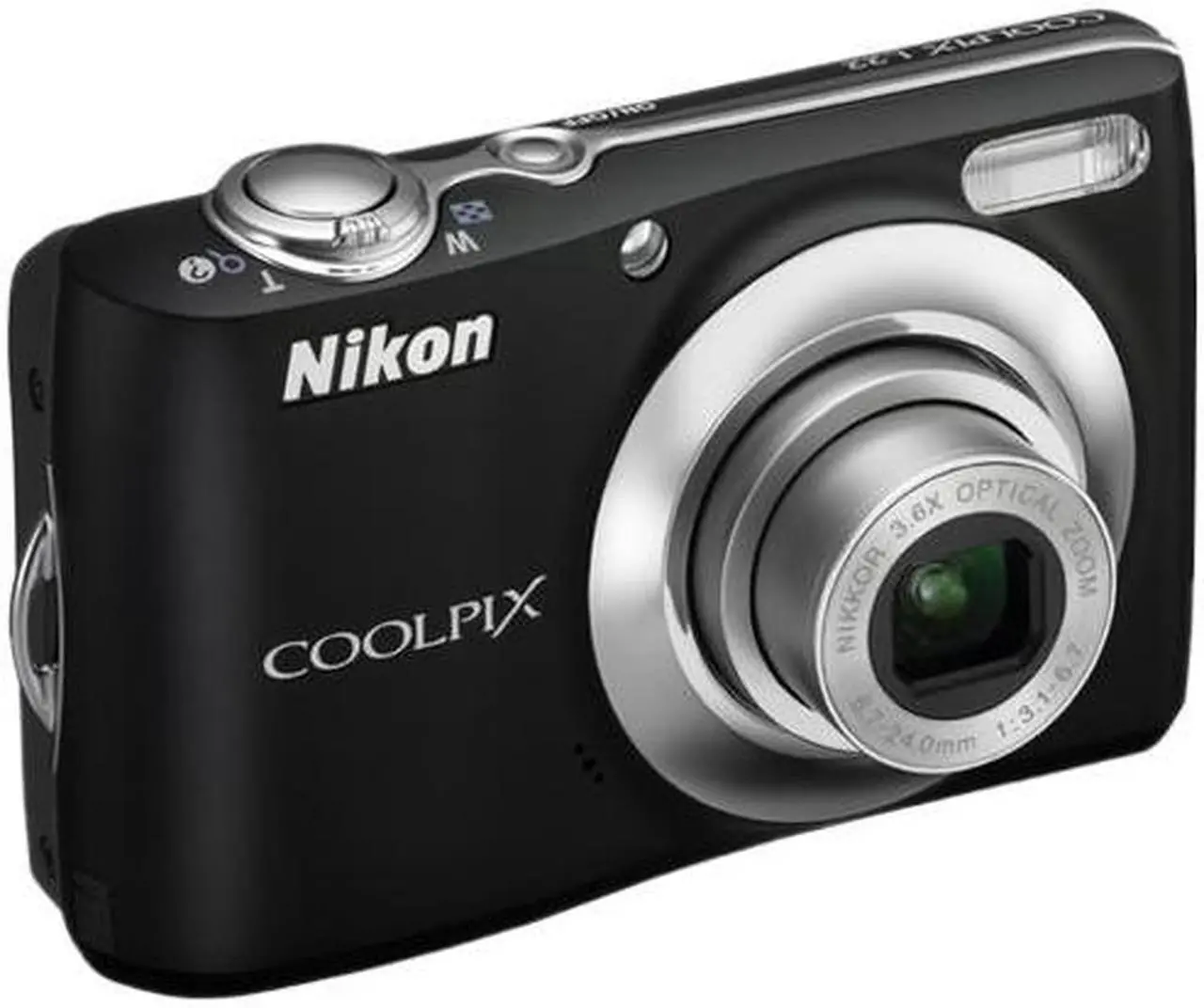 Alt view image 3 of 6 - Nikon COOLPIX L22 Black 12.0 MP 3.6X Optical Zoom Digital Camera