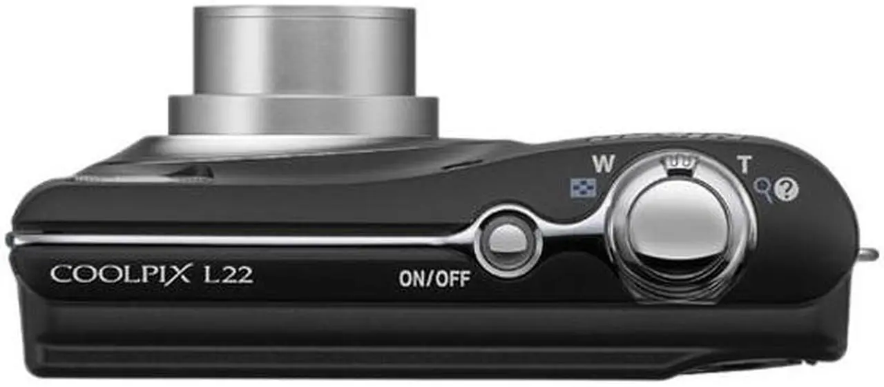 Alt view image 6 of 6 - Nikon COOLPIX L22 Black 12.0 MP 3.6X Optical Zoom Digital Camera