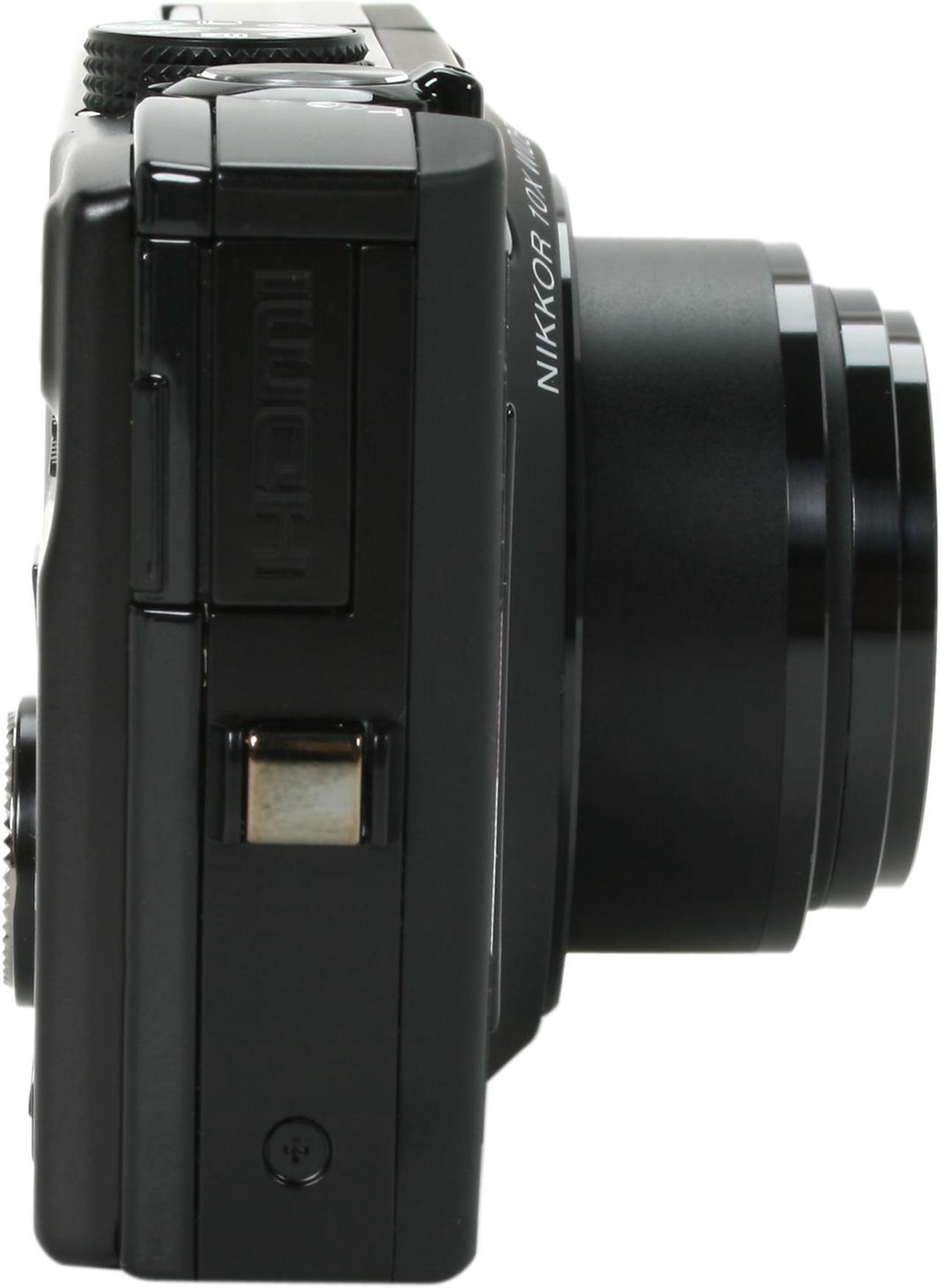 Alt view image 3 of 8 - Nikon Coolpix S8100 Black 12.1 MP 3.0" 921k LCD 10X Optical Zoom Digital Camera