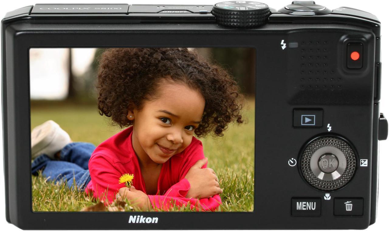 Alt view image 4 of 8 - Nikon Coolpix S8100 Black 12.1 MP 3.0" 921k LCD 10X Optical Zoom Digital Camera