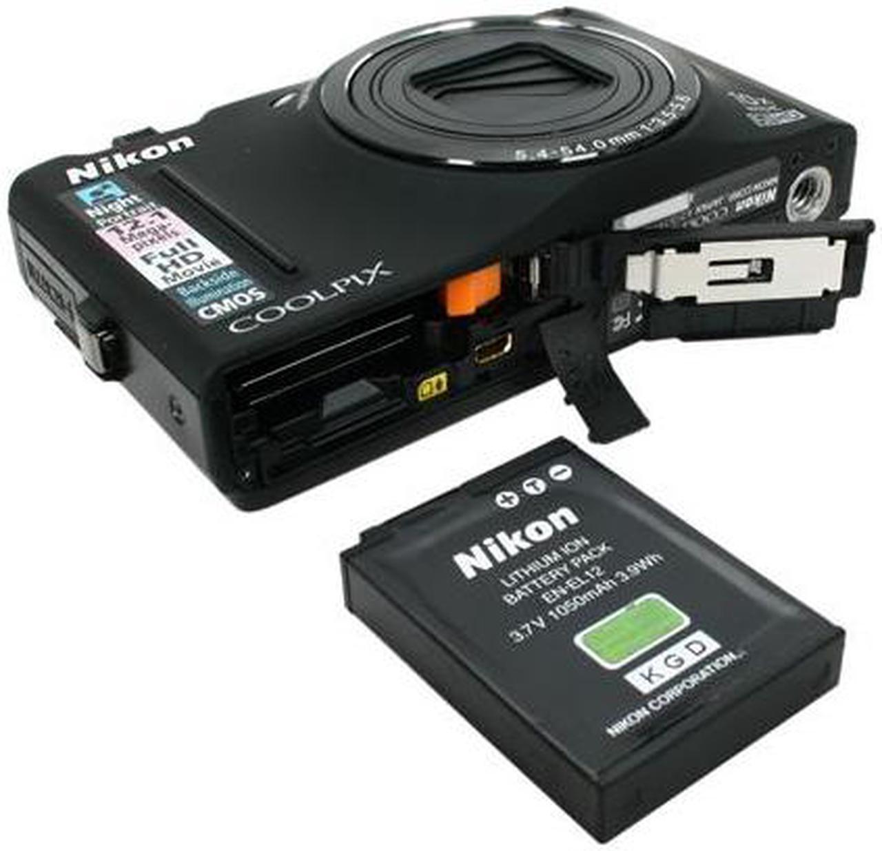 Alt view image 7 of 8 - Nikon Coolpix S8100 Black 12.1 MP 3.0" 921k LCD 10X Optical Zoom Digital Camera