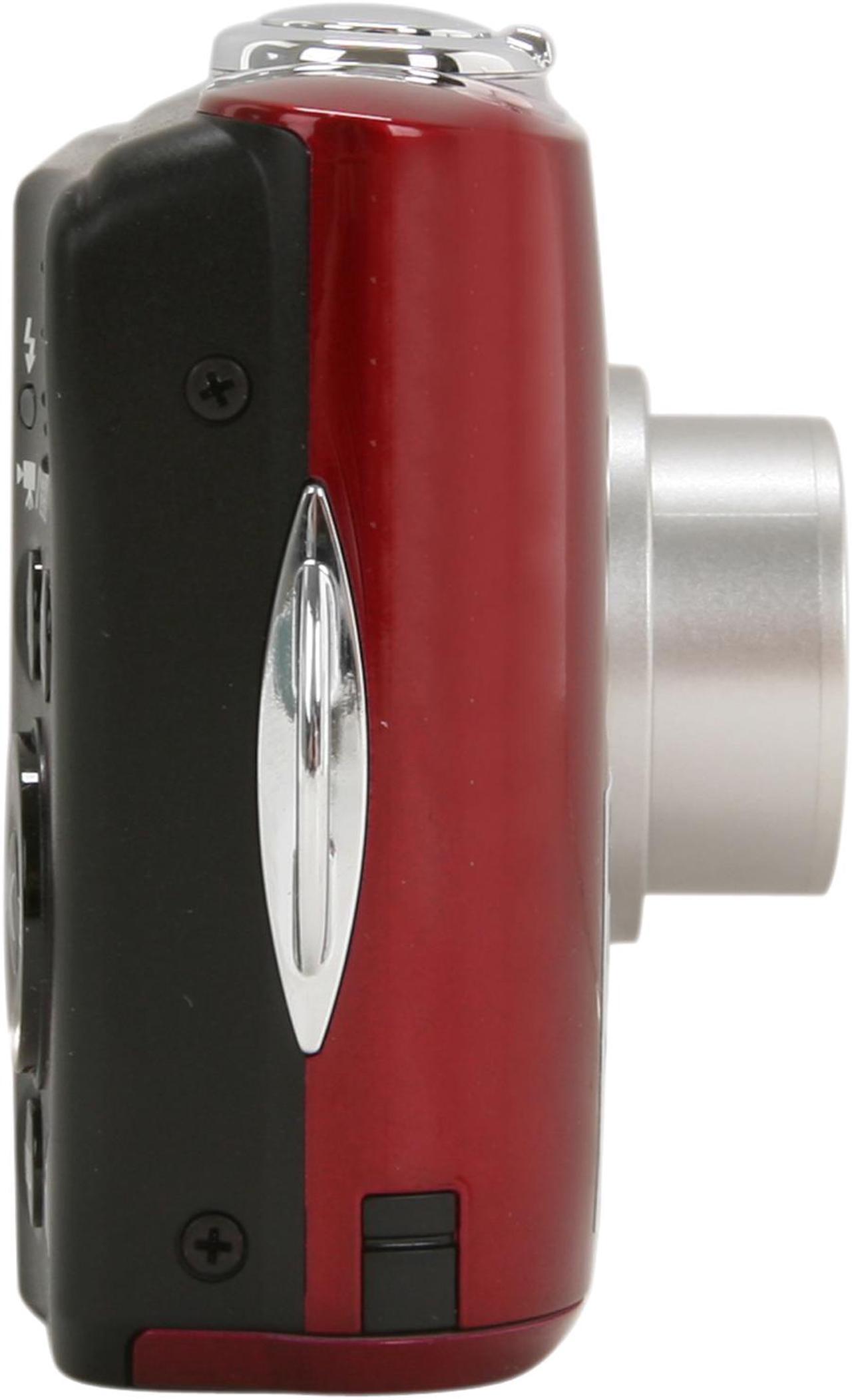 Alt view image 3 of 8 - Nikon COOLPIX L24 Red 14.0 MP 3.6X Optical Zoom Digital Camera
