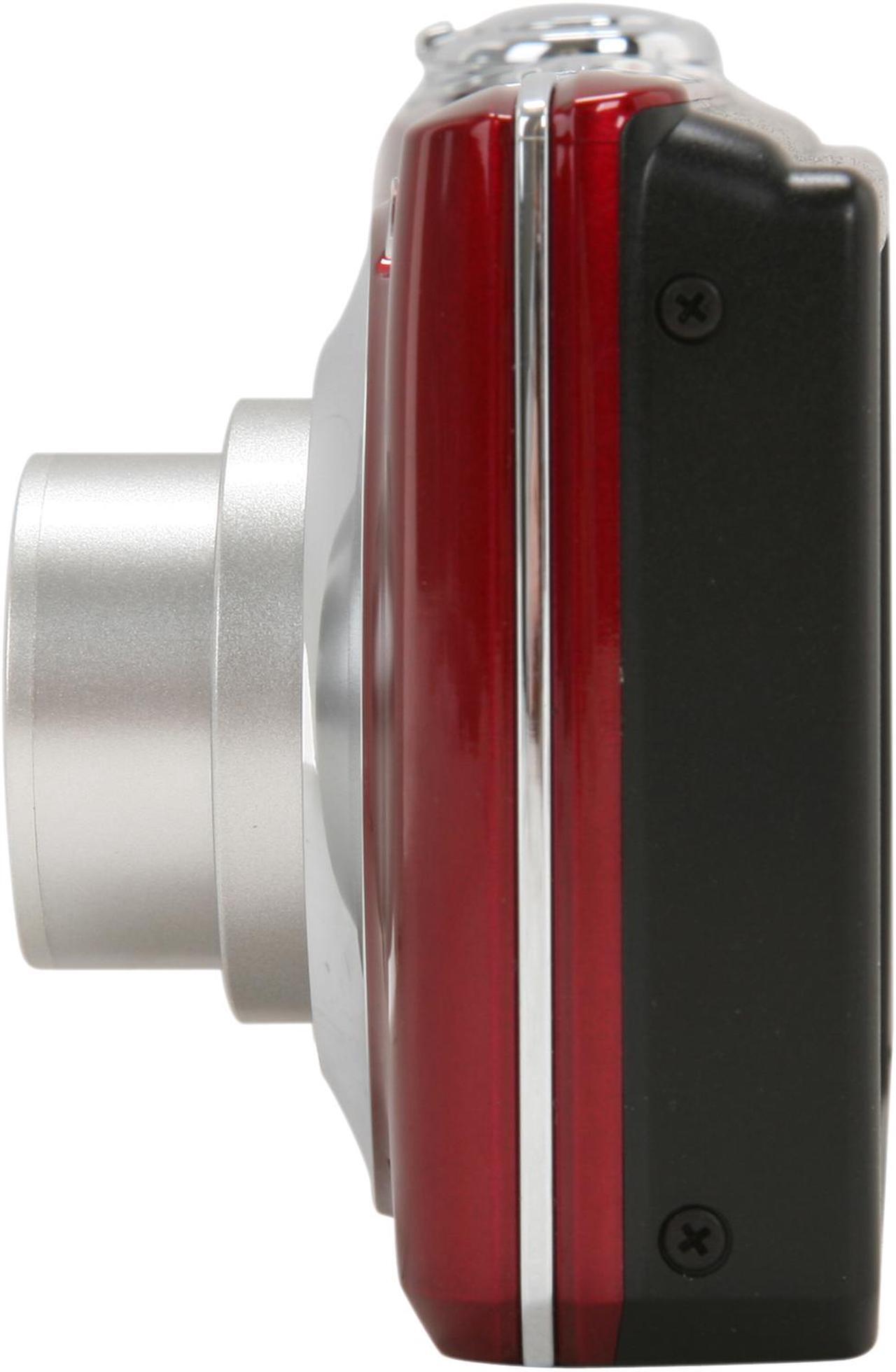 Alt view image 5 of 8 - Nikon COOLPIX L24 Red 14.0 MP 3.6X Optical Zoom Digital Camera