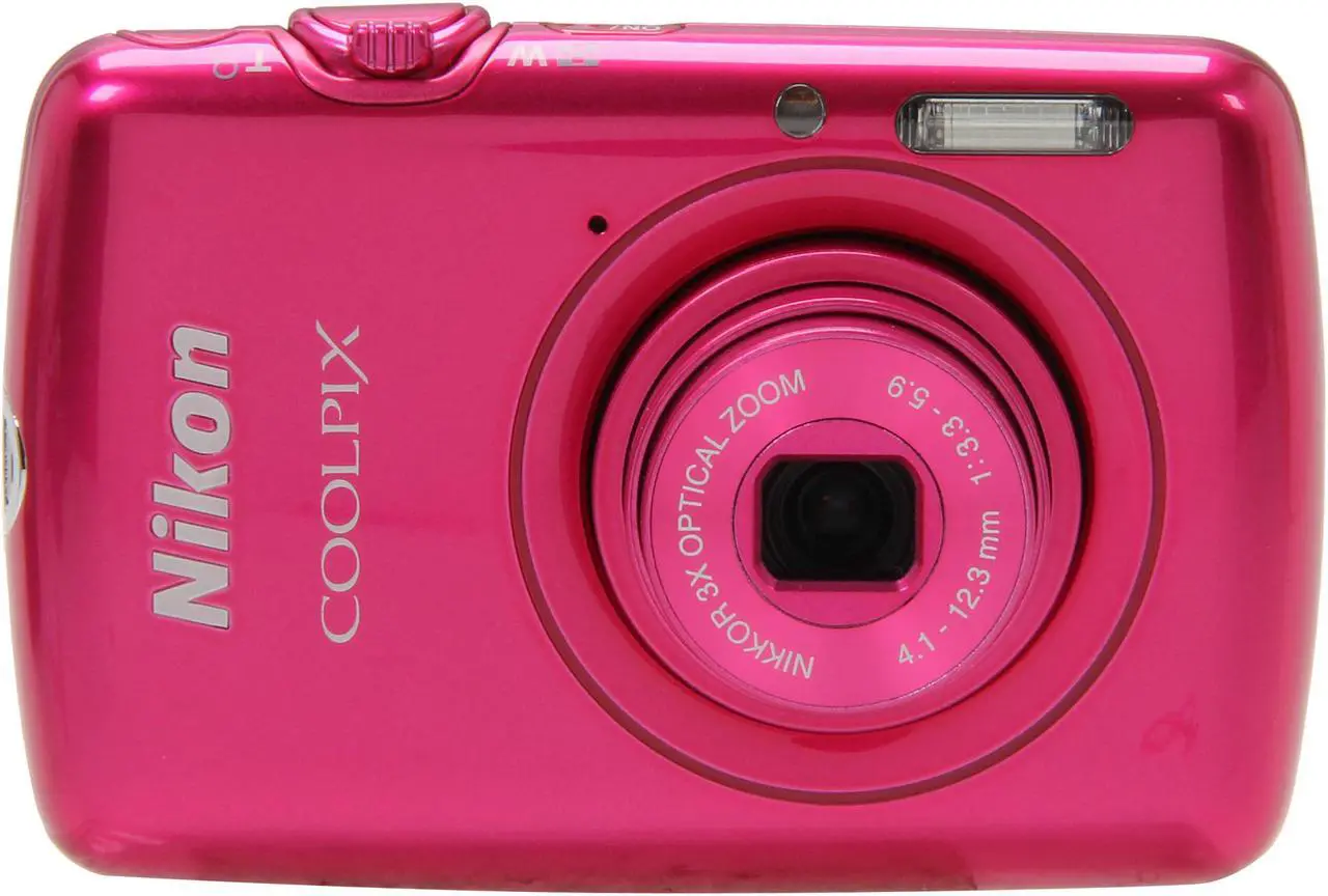 Alt view image 2 of 7 - Nikon COOLPIX S01 Pink 10.1 MP 3X Optical Zoom Digital Camera