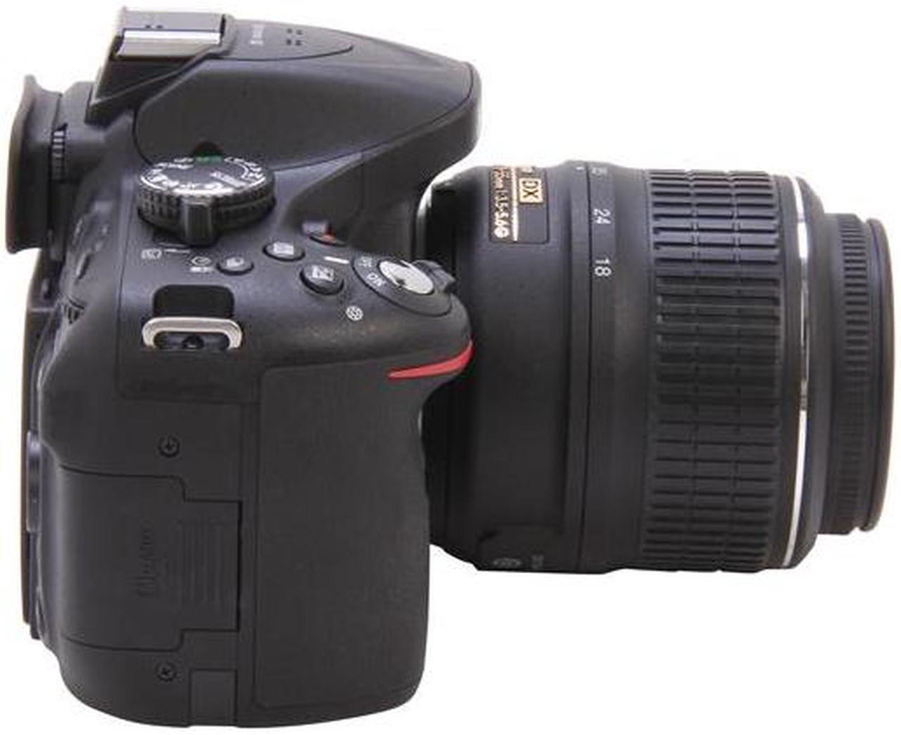 Alt view image 4 of 11 - Nikon D5200 1503 Black 24.1 MP Digital SLR Camera with 18-55mm VR Lens Kit