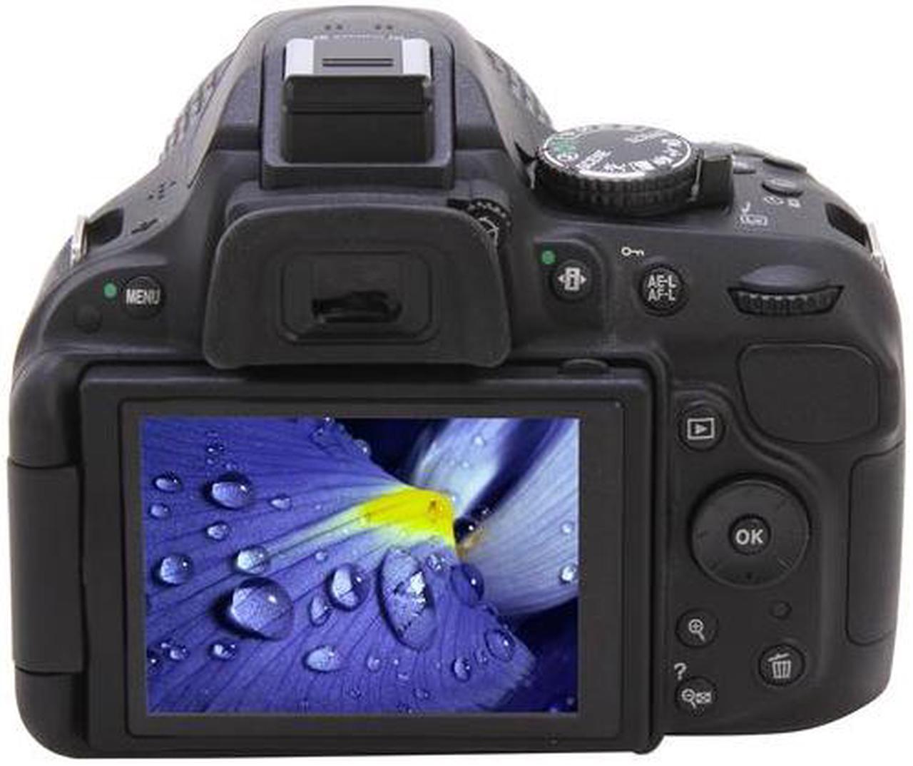 Alt view image 5 of 11 - Nikon D5200 1503 Black 24.1 MP Digital SLR Camera with 18-55mm VR Lens Kit