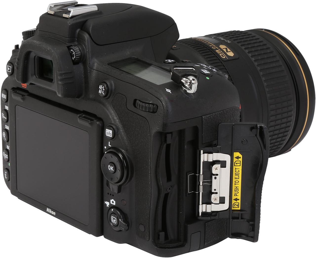 Alt view image 10 of 12 - Nikon D750 1549 Black 24.3 MP Digital SLR Camera with 24-120mm VR Lens