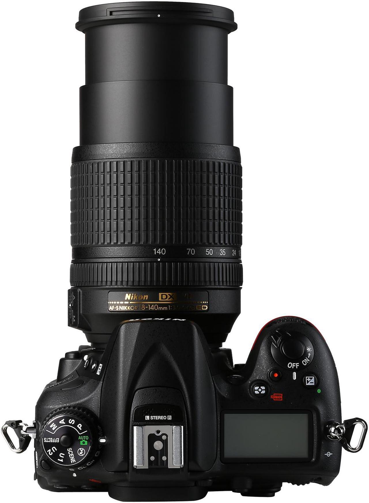 Alt view image 7 of 9 - Nikon D7200 1555 Black 24.2 MP Digital SLR Camera with 18-140mm VR Lens