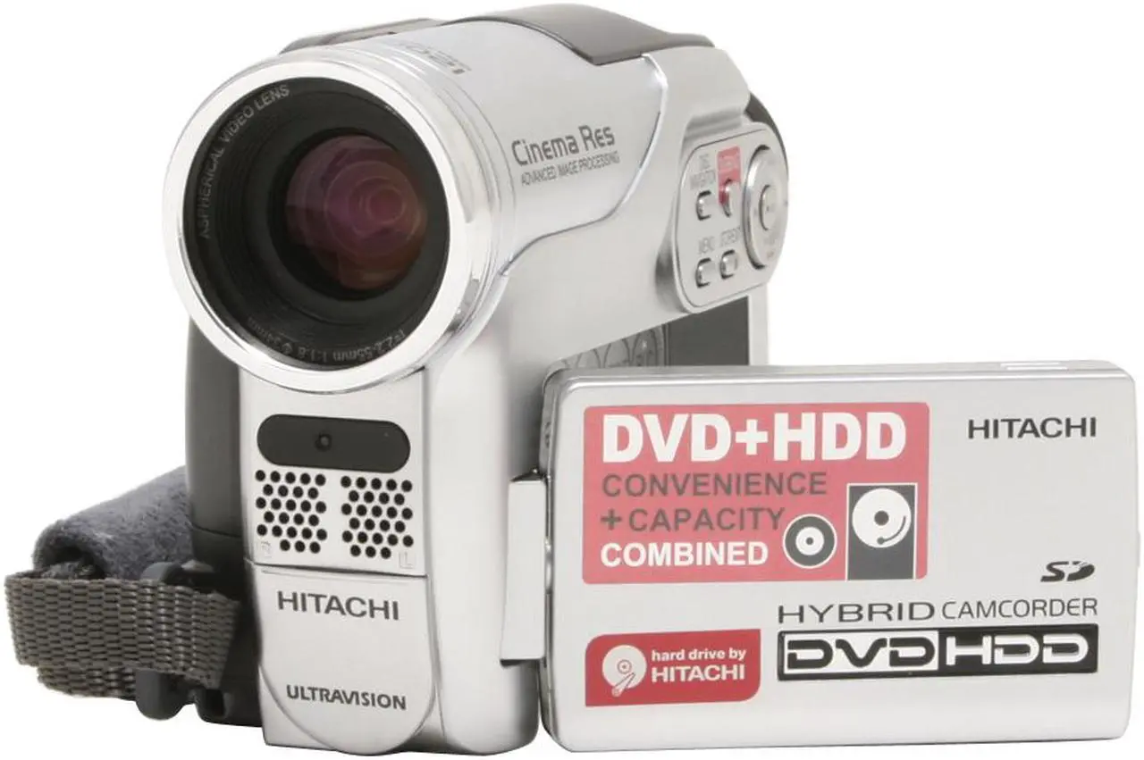 Main image of HITACHI DZ-HS300A 1/6" CCD 2.7" LCD 25X Optical Zoom Hybrid DVD+HDD Camcorder