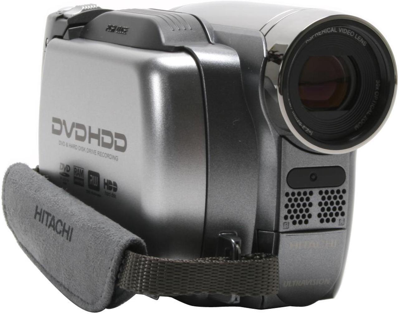 Alt view image 2 of 13 - HITACHI DZ-HS500A 1/6" CCD 2.7" LCD 30X Optical Zoom HDD/DVD/SD Hybrid Digital Camcorder