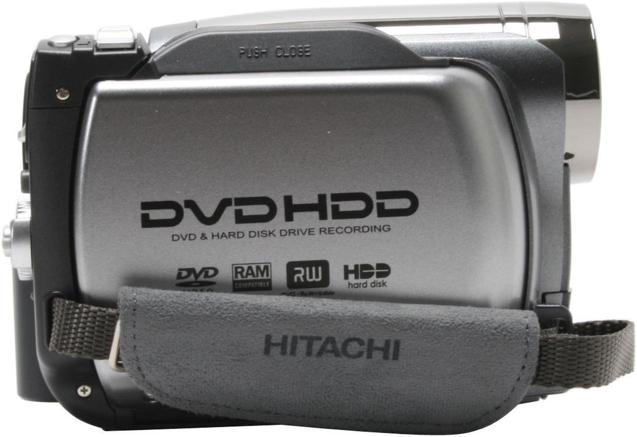 Alt view image 7 of 13 - HITACHI DZ-HS500A 1/6" CCD 2.7" LCD 30X Optical Zoom HDD/DVD/SD Hybrid Digital Camcorder