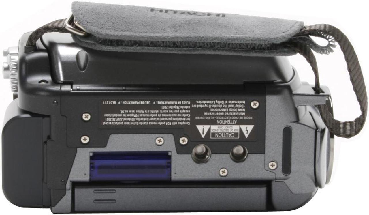Alt view image 9 of 13 - HITACHI DZ-HS500A 1/6" CCD 2.7" LCD 30X Optical Zoom HDD/DVD/SD Hybrid Digital Camcorder
