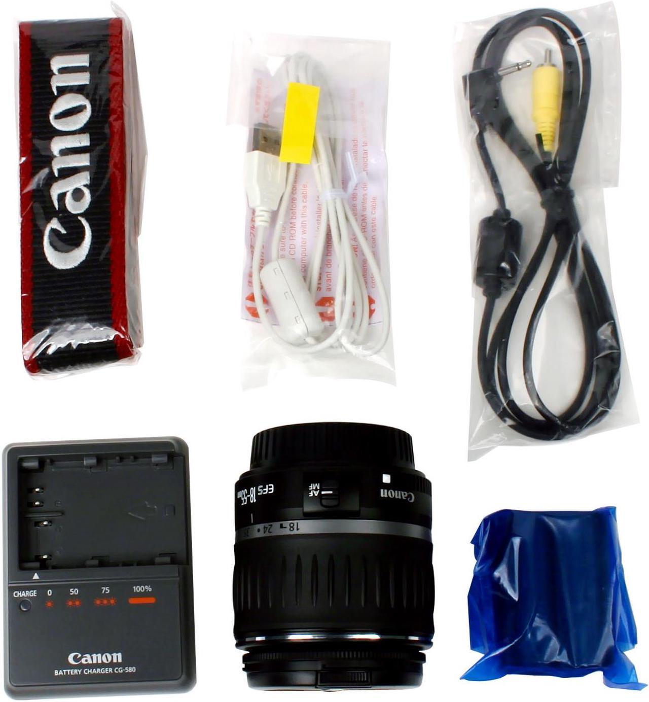Alt view image 10 of 11 - Canon EOS 20D Black 8.25 MP Digital SLR Camera w/EF-S 18-55mm f/3.5-5.6 Lens