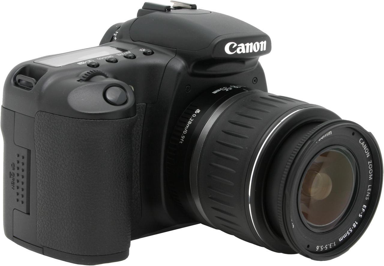 Main image of Canon EOS 20D Black 8.25 MP Digital SLR Camera w/EF-S 18-55mm f/3.5-5.6 Lens