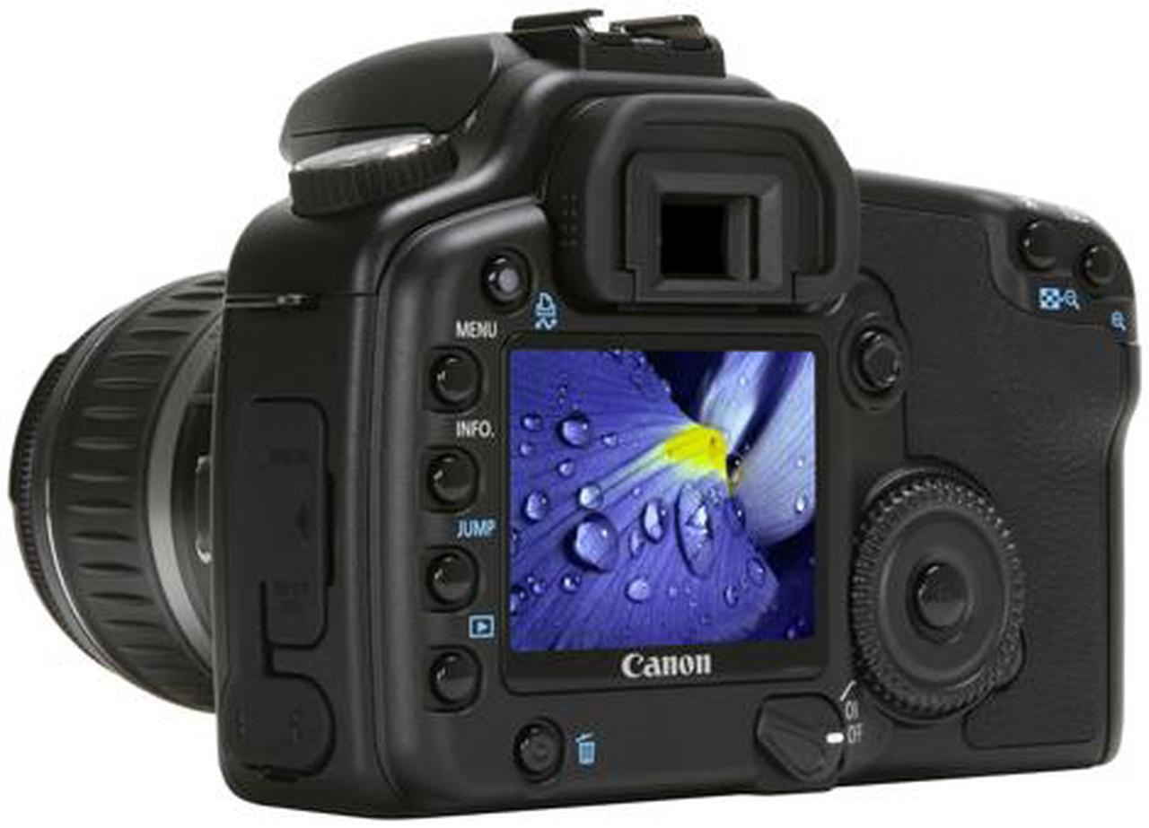 Alt view image 3 of 13 - Canon EOS 30D Black 8.2 MP Digital SLR Camera w/ EF-S 18-55mm f/3.5-5.6 II Lens