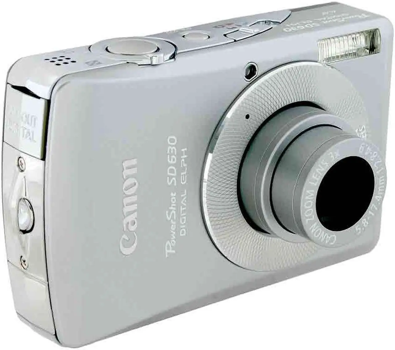 Main image of Canon PowerShot SD630 Silver 6.0 MP 3X Optical Zoom Digital Camera