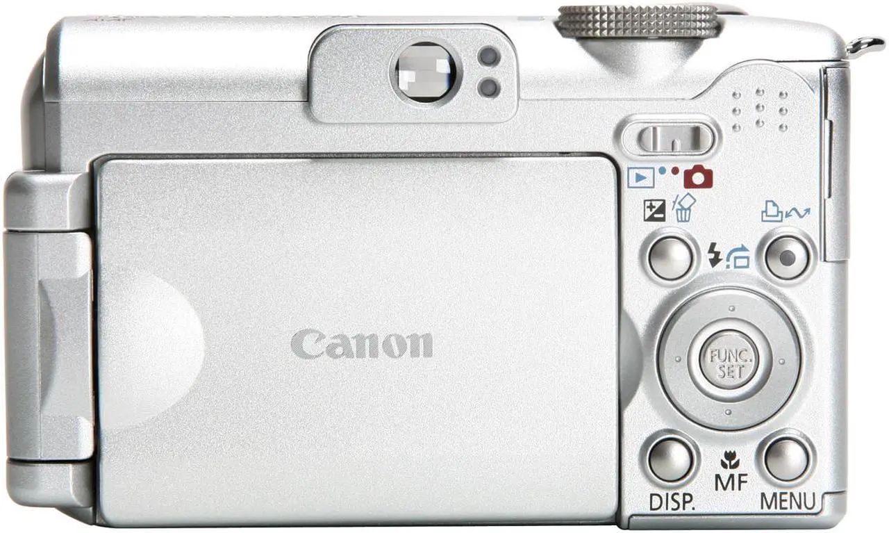Alt view image 4 of 13 - Canon PowerShot A630 Silver 8.0 MP 4X Optical Zoom Digital Camera