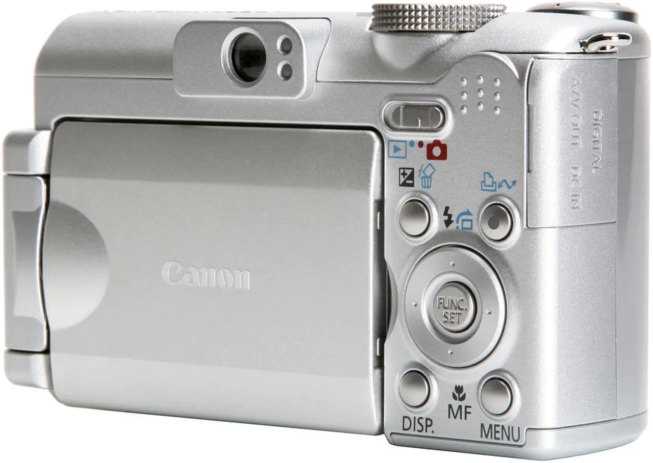 Alt view image 5 of 13 - Canon PowerShot A630 Silver 8.0 MP 4X Optical Zoom Digital Camera