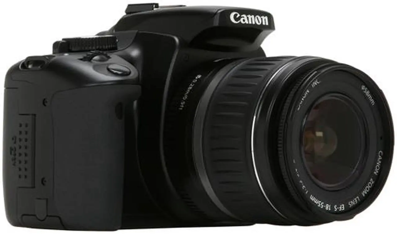 Alt view image 7 of 13 - Canon EOS Rebel XTi Black 10.10 MP Digital SLR Camera w/EF-S 18-55mm f/3.5-5.6 II Lens