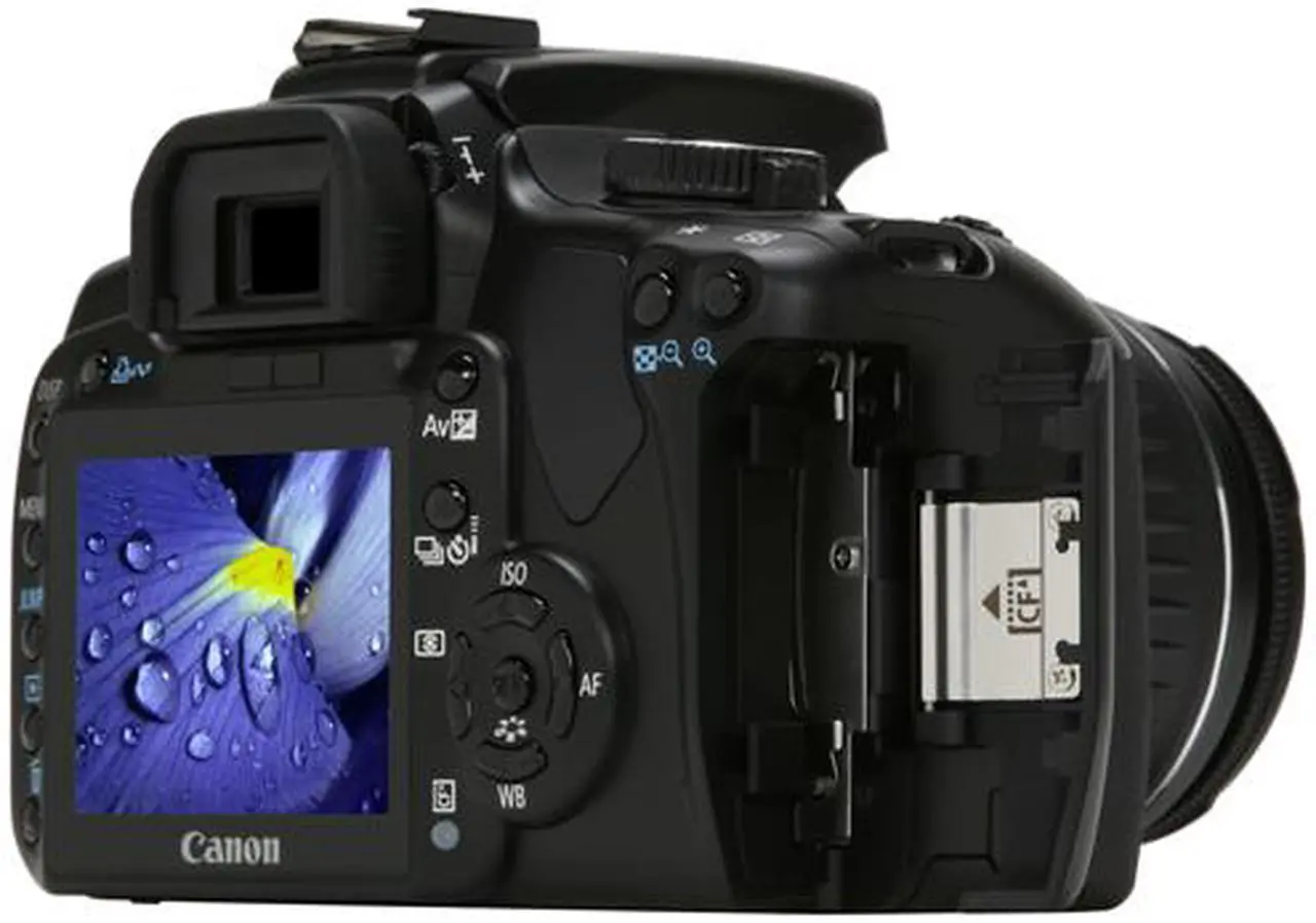 Alt view image 11 of 13 - Canon EOS Rebel XTi Black 10.10 MP Digital SLR Camera w/EF-S 18-55mm f/3.5-5.6 II Lens