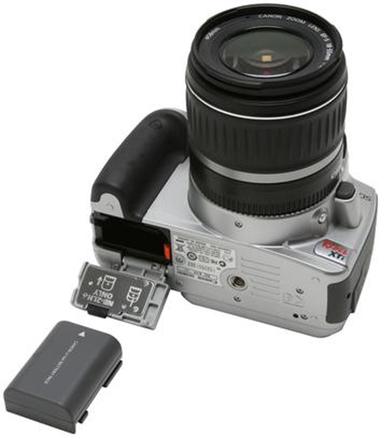 Alt view image 12 of 13 - Canon EOS Rebel XTi Silver 10.10 MP Digital SLR Camera w/EF-S 18-55mm f/3.5-5.6 II Lens