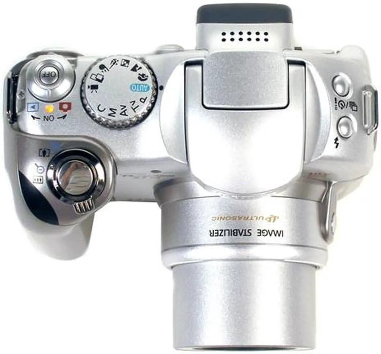Alt view image 4 of 9 - Canon PowerShot S1 IS Silver 3.2MP 10X Optical Zoom Digital Camera