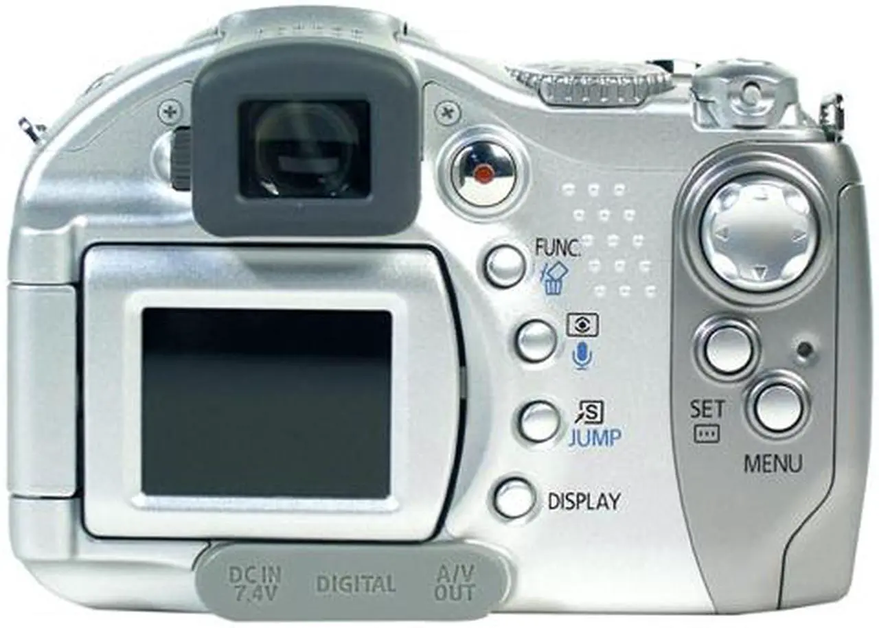 Alt view image 3 of 9 - Canon PowerShot S1 IS Silver 3.2MP 10X Optical Zoom Digital Camera